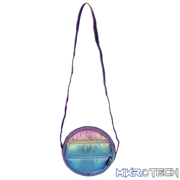Quest Puffer Cross Body Bag - Purple - Image 2