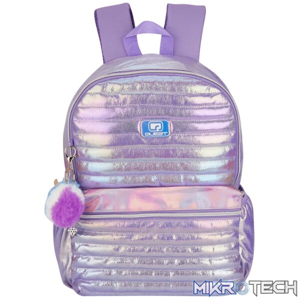 Quest Puffer Glamour Backpack - Purple Quest Puffer Glamour Backpack - Purple