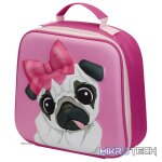 Quest Pug 3D EVA Lunch Bag - Pink - Image 2
