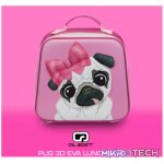 Quest Pug 3D EVA Lunch Bag - Pink - Image 3