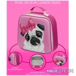 Quest Pug 3D EVA Lunch Bag - Pink - Image 4