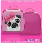 Quest Pug 3D EVA Lunch Bag - Pink - Image 6