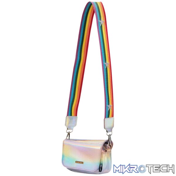 Quest Rainbow Cross Body Bag - Silver Quest Rainbow Cross Body Bag - Silver