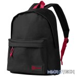 Quest Savetime Backpack with Pencil Case Black/Red