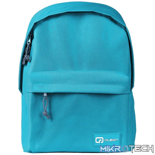 Quest Savetime Backpack with Pencil Case - Teal/Grey Quest Savetime Backpack with Pencil Case - Teal/Grey