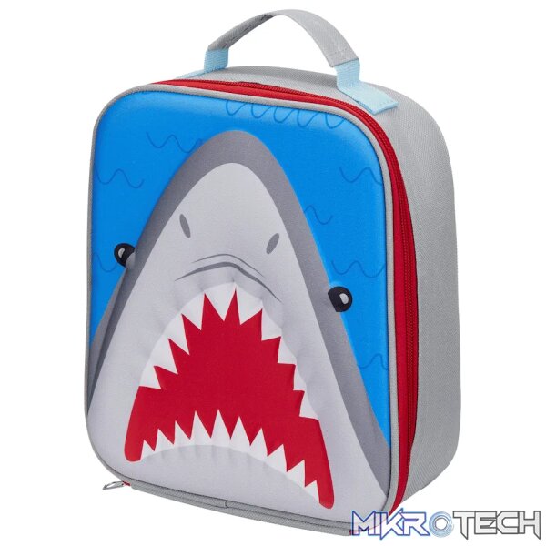 Quest Shark 3D EVA Lunch Bag - Grey - Image 2