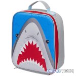 Quest Shark 3D EVA Lunch Bag - Grey