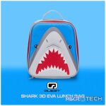 Quest Shark 3D EVA Lunch Bag - Grey - Image 3