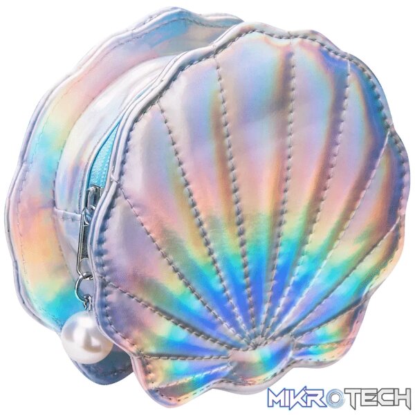 Quest Shell Coin Purse - Silver Quest Shell Coin Purse - Silver