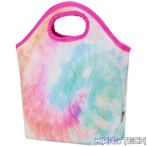 Quest Tie-Dye Value Lunch Cooler - Pink - Image 3