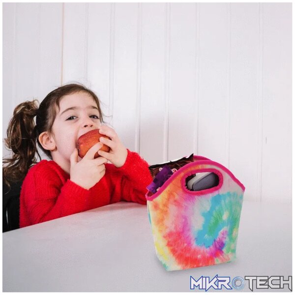 Quest Tie-Dye Value Lunch Cooler - Pink - Image 4
