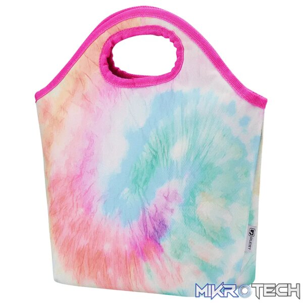 Quest Tie-Dye Value Lunch Cooler - Pink - Image 5