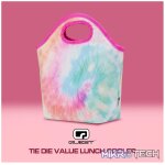 Quest Tie-Dye Value Lunch Cooler - Pink - Image 6