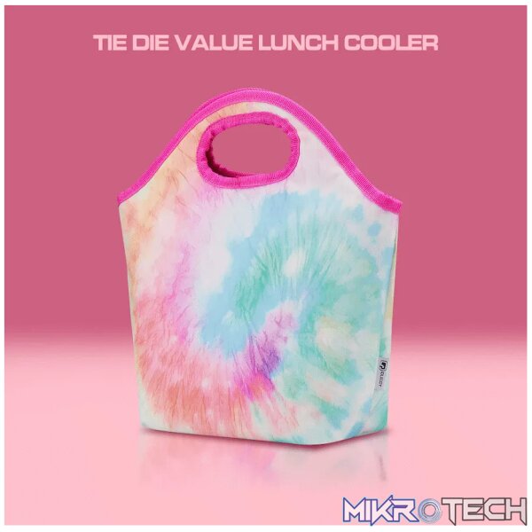 Quest Tie-Dye Value Lunch Cooler - Pink - Image 8