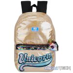 Quest Unicorn Glamour Backpack Gold