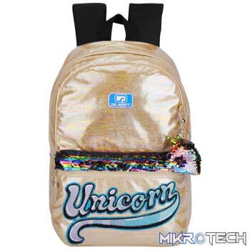 Quest Unicorn Glamour Backpack Gold