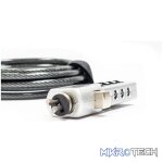 RCT 4 digit 3 in 1 notebook security lock; T-Bar; T-Bar Nano and Wedge Lock Slot Compatible;1.8m - Image 2
