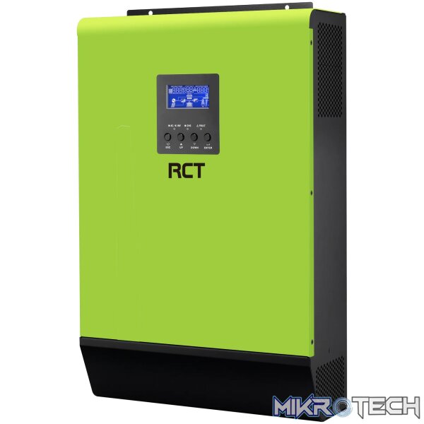 RCT AXPERT VM3 5KVA INVERTER 48V BATTERY INDEPENDANT BMS COM PORT 5000W MPPT Solar Charger RCT AXPERT VM3 5KVA INVERTER 48V BATTERY INDEPENDANT BMS COM PORT 5000W MPPT Solar Charger