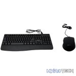 RCT K11 Wired Keyboard and RCT GM-193U wired optical mouse; spill-resistant; adjustable legs; Copilot AI Tool key - Image 7