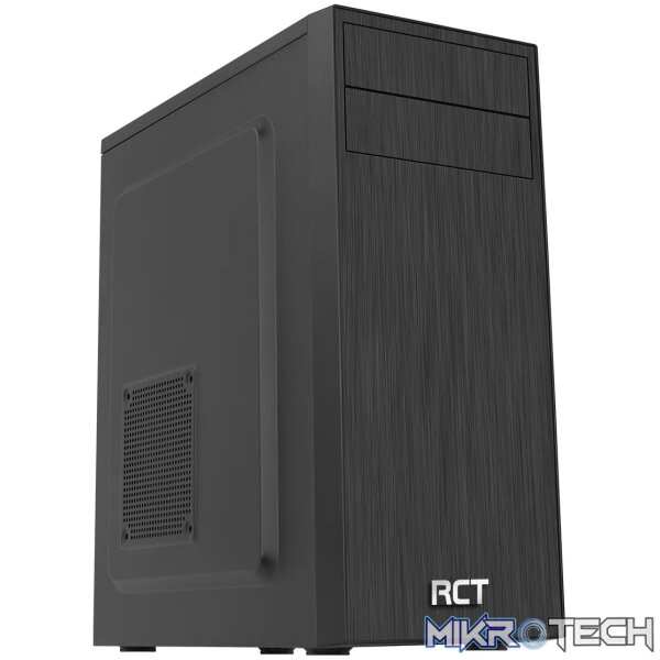 RCT Mid ATX Case with DVD drive slot - Black + 550W; 1x Fan. Up to 1 x 5.25” ODD; 3 x 3.5” HDDs (2 x 3.5”/2.5?) or 4 x 2.5” SSD RCT Mid ATX Case with DVD drive slot - Black + 550W; 1x Fan. Up to 1 x 5.25” ODD; 3 x 3.5” HDDs (2 x 3.5”/2.5?) or 4 x 2.5” SSD