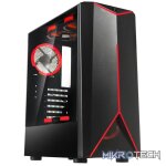 ROGUEWARE GT2 BLACK MAINSTREAM MID-TOWER TEMPERED GLASS GAMING CHASSIS - Image 2