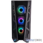 ROGUEWARE GT3 BLACK PERFORMANCE MID-TOWER TEMPERED GLASS GAMING CHASSIS - Image 3