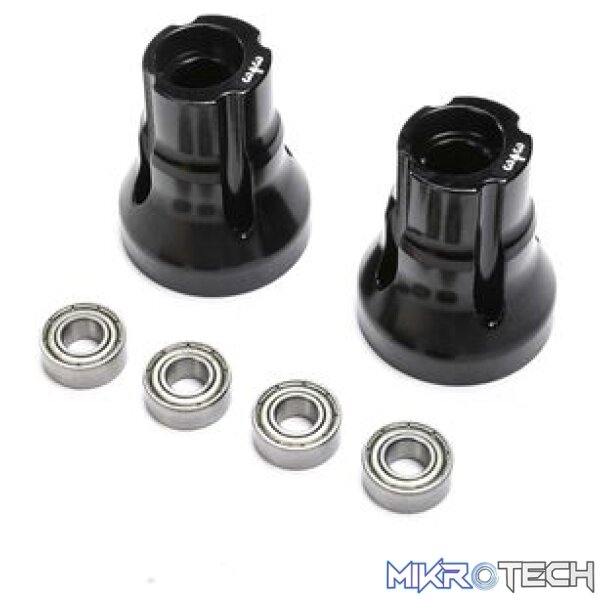 Rear Axle Mount Set3 Deg AL BLK LMT TTLMT Rear Axle Mount Set3 Deg AL BLK LMT TTLMT