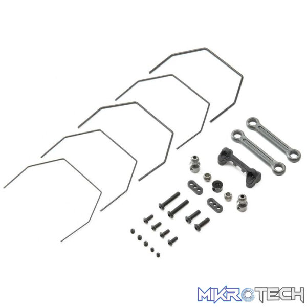 Rear Sway Bar Set Laydown: 22 4.0 Rear Sway Bar Set Laydown: 22 4.0