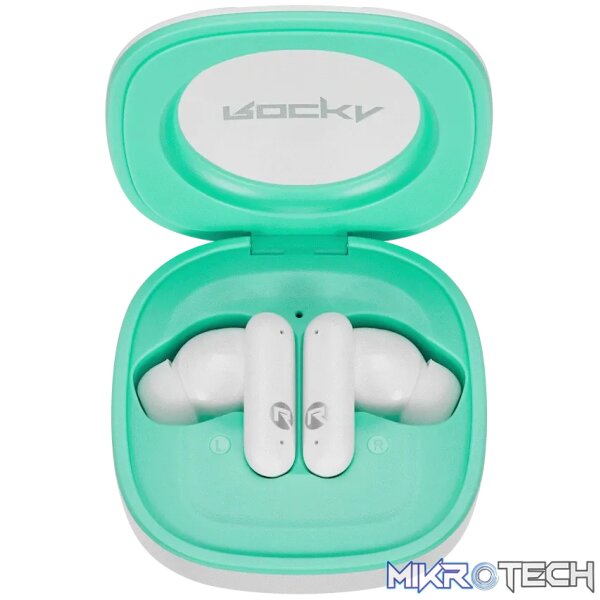 Rocka Galaxia 3 TWS Earphones - Blue - Image 4