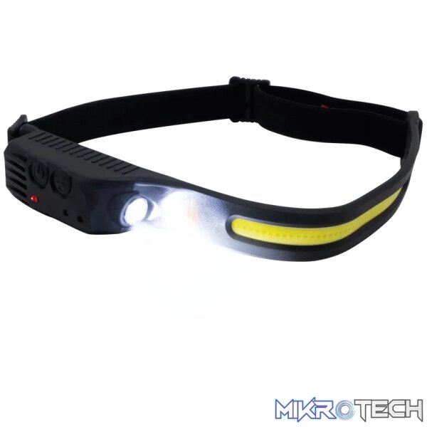 Rugged by Volkano 500lm COB Headlamp with Wave Sensor Rugged by Volkano 500lm COB Headlamp with Wave Sensor
