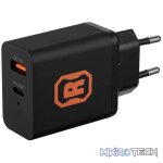 Rugged by Volkano Dual USB Wall Charger with QC3.0 and PD