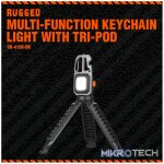 Rugged by Volkano Multi-Function Keychain Light with Tripod - Image 4