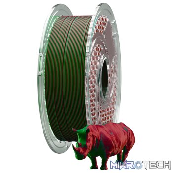 SA Filament Dual Silk PLA Filament 750g - Crimson Emerald