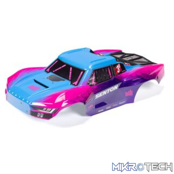 SENTON 4X4 Clipless Painted Decaled Trimmed Body (Blue) SENTON 4X4 Clipless Painted Decaled Trimmed Body (Blue)