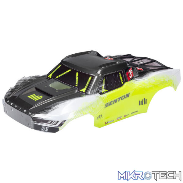 SENTON 4X4 Clipless Painted Decaled Trimmed Body (Yellow) SENTON 4X4 Clipless Painted Decaled Trimmed Body (Yellow)