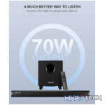SM310 70W 2.1CH Multimedia Wireless Sound Bar - Image 3