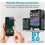SM330 35W 2.1CH LED Multimedia Speaker Bluetooth SD Card USB FM - Image 3