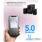 SM410 70W 2.1CH LED Light Multimedia Wireless Speaker - Image 4