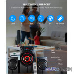 SM410 70W 2.1CH LED Light Multimedia Wireless Speaker - Image 5