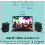SP150 Bluetooth Waterproof IP6 Speaker 12W  LED TWS TF USB AUX MIC - Image 3