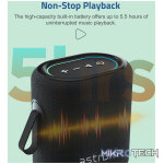SP150 Bluetooth Waterproof IP6 Speaker 12W  LED TWS TF USB AUX MIC - Image 4