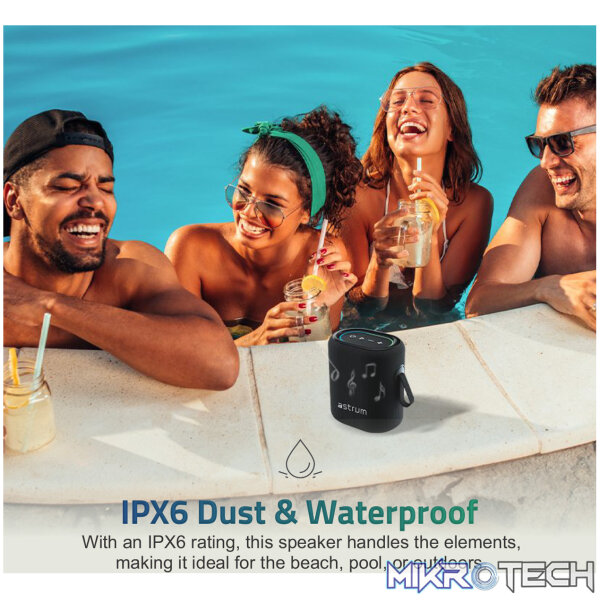 SP150 Bluetooth Waterproof IP6 Speaker 12W  LED TWS TF USB AUX MIC - Image 5