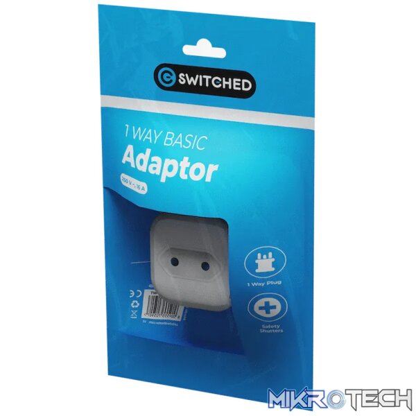 SWITCHED 1 Way Euro Adaptor - Image 5