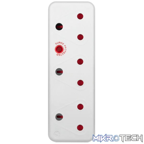 SWITCHED 3 Way Medium Surge 16A Adaptor - Image 3