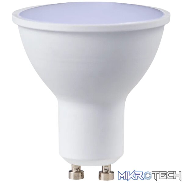 SWITCHED 3W GU10 Rechargeable LED Light Bulb - CW - Image 3