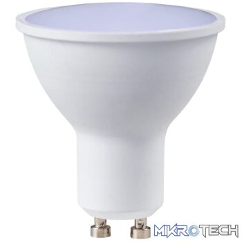 SWITCHED 3W GU10 Rechargeable LED Light Bulb - CW