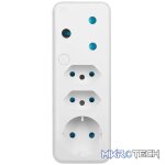 SWITCHED  4 Way Schuko Adaptor - Image 3