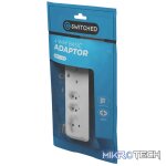 SWITCHED  4 Way Schuko Adaptor - Image 4