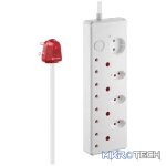 SWITCHED 8-way High Surge Multiplug 0.5m - Image 2