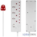 SWITCHED 8-way High Surge Multiplug 0.5m - Image 4